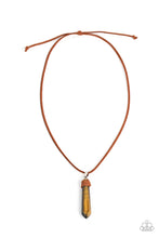 Load image into Gallery viewer, oak-sisters-jewelry-holistic-harmony-brown-necklace-paparazzi-accessories-by-lisa