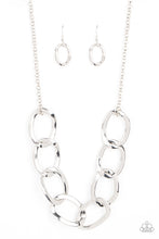 Load image into Gallery viewer, oak-sisters-jewelry-ive-got-the-power-silver-necklace-paparazzi-accessories-by-lisa