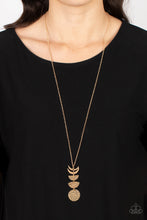 Load image into Gallery viewer, Paparazzi 🔆 Phase Out - Gold Necklace
