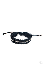 Load image into Gallery viewer, oak-sisters-jewelry-pretty-pretty-pleats-black-paparazzi-accessories-by-lisa