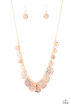 Load image into Gallery viewer, oak-sisters-jewelry-chime-warp-gold-necklace-paparazzi-accessories-by-lisa
