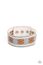 Load image into Gallery viewer, oak-sisters-jewelry-in-the-frontier-running-silver-bracelet-paparazzi-accessories-by-lisa