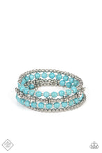 Load image into Gallery viewer, oak-sisters-jewelry-road-trip-remix-blue-bracelet-paparazzi-accessories-by-lisa