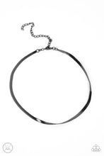 Load image into Gallery viewer, oak-sisters-jewelry-in-no-time-flat-black-necklace-paparazzi-accessories-by-lisa