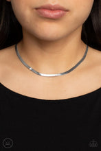 Load image into Gallery viewer, Paparazzi 🔆 In No Time Flat - Silver Necklace