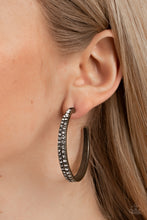 Load image into Gallery viewer, Paparazzi π Tick, Tick, Boom! - Brass Earrings