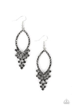 Load image into Gallery viewer, oak-sisters-jewelry-glowing-off-the-deep-end-silver-earrings-paparazzi-accessories-by-lisa
