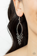 Load image into Gallery viewer, Paparazzi 🔆 GLOWING off the Deep End - Silver Earrings