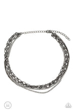 Load image into Gallery viewer, oak-sisters-jewelry-glitter-and-gossip-black-necklace-paparazzi-accessories-by-lisa