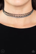 Load image into Gallery viewer, Paparazzi 🔆 Glitter and Gossip - Black Necklace