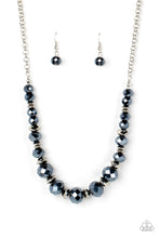 Load image into Gallery viewer, oak-sisters-jewelry-cosmic-cadence-blue-necklace-paparazzi-accessories-by-lisa