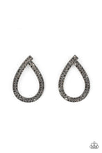 Load image into Gallery viewer, oak-sisters-jewelry-diva-dust-black-post earrings-paparazzi-accessories-by-lisa