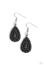 Load image into Gallery viewer, oak-sisters-jewelry-rural-replica-black-earrings-paparazzi-accessories-by-lisa