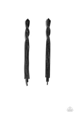 Load image into Gallery viewer, oak-sisters-jewelry-ropin-rodeo-queen-black-post earrings-paparazzi-accessories-by-lisa