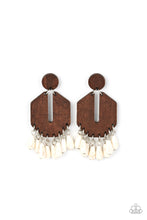 Load image into Gallery viewer, oak-sisters-jewelry-western-retreat-white-post earrings-paparazzi-accessories-by-lisa