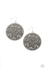 Load image into Gallery viewer, oak-sisters-jewelry-the-whole-nine-vineyards-silver-earrings-paparazzi-accessories-by-lisa