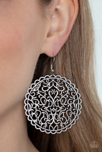 Load image into Gallery viewer, Paparazzi 🔆 The Whole Nine VINEYARDS - Silver Earrings
