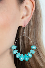 Load image into Gallery viewer, Paparazzi 🔆 Canyon Quarry - Blue Earrings