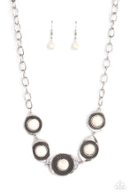 Load image into Gallery viewer, oak-sisters-jewelry-homestead-harmony-white-necklace-paparazzi-accessories-by-lisa