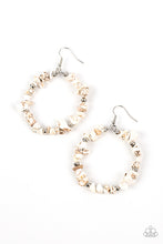 Load image into Gallery viewer, oak-sisters-jewelry-mineral-mantra-white-earrings-paparazzi-accessories-by-lisa