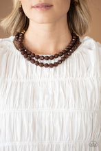 Load image into Gallery viewer, Paparazzi 🔆 Greco Getaway - Brown Necklace