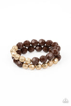 Load image into Gallery viewer, oak-sisters-jewelry-grecian-glamour-brown-bracelet-paparazzi-accessories-by-lisa