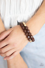Load image into Gallery viewer, Paparazzi 🔆 Grecian Glamour - Brown Bracelet
