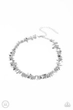 Load image into Gallery viewer, oak-sisters-jewelry-surreal-shimmer-silver-necklace-paparazzi-accessories-by-lisa