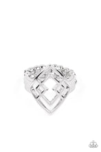 Load image into Gallery viewer, oak-sisters-jewelry-diamond-duo-silver-ring-paparazzi-accessories-by-lisa