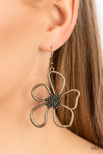 Load image into Gallery viewer, Paparazzi 🔆 Wildflower Walkway - Brass Earrings