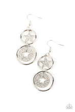 Load image into Gallery viewer, oak-sisters-jewelry-liberty-and-sparkle-for-all-white-earrings-paparazzi-accessories-by-lisa
