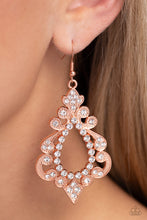 Load image into Gallery viewer, Paparazzi 🔆 Fit for a DIVA - Copper Earrings