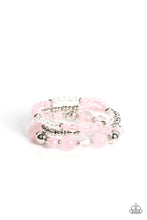 Load image into Gallery viewer, oak-sisters-jewelry-shoreside-stroll-pink-bracelet-paparazzi-accessories-by-lisa