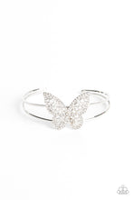 Load image into Gallery viewer, oak-sisters-jewelry-butterfly-bella-white-bracelet-paparazzi-accessories-by-lisa