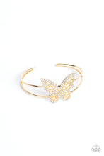 Load image into Gallery viewer, oak-sisters-jewelry-butterfly-bella-gold-bracelet-paparazzi-accessories-by-lisa