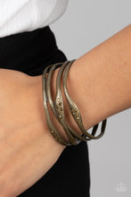 Load image into Gallery viewer, Paparazzi 🔆 Line It Up - Brass Bracelet