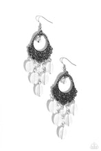 Load image into Gallery viewer, oak-sisters-jewelry-botanical-escape-white-earrings-paparazzi-accessories-by-lisa