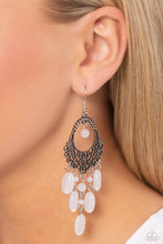 Load image into Gallery viewer, Paparazzi 🔆 Botanical Escape - White Earrings