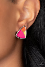 Load image into Gallery viewer, Paparazzi 🔆 Kaleidoscopic Collision - Multi Post Earrings