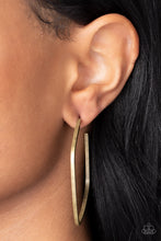 Load image into Gallery viewer, Paparazzi 🔆 Major Flex - Brass Earrings