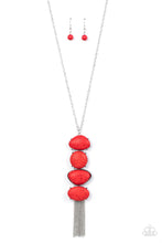 Load image into Gallery viewer, oak-sisters-jewelry-hidden-lagoon-red-paparazzi-accessories-by-lisa