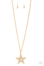 Load image into Gallery viewer, oak-sisters-jewelry-superstar-stylist-gold-necklace-paparazzi-accessories-by-lisa