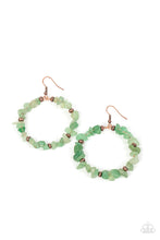 Load image into Gallery viewer, oak-sisters-jewelry-mineral-mantra-green-earrings-paparazzi-accessories-by-lisa