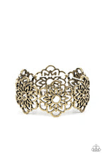 Load image into Gallery viewer, oak-sisters-jewelry-baroque-bouquet-brass-bracelet-paparazzi-accessories-by-lisa