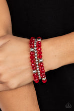 Load image into Gallery viewer, Paparazzi 🔆 Prismatic Perceptions - Red Bracelet