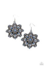 Load image into Gallery viewer, oak-sisters-jewelry-prismatic-perennial-blue-earrings-paparazzi-accessories-by-lisa