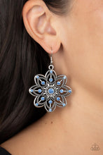 Load image into Gallery viewer, Paparazzi 🔆 Prismatic Perennial - Blue Earrings