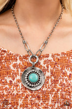 Load image into Gallery viewer, Paparazzi 🔆 Badlands Treasure Hunt - Blue Necklace