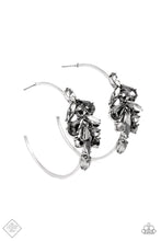 Load image into Gallery viewer, oak-sisters-jewelry-arctic-attitude-silver-earrings-paparazzi-accessories-by-lisa