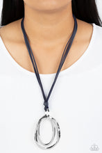 Load image into Gallery viewer, Paparazzi 🔆 Long OVAL-due - Blue Necklace
